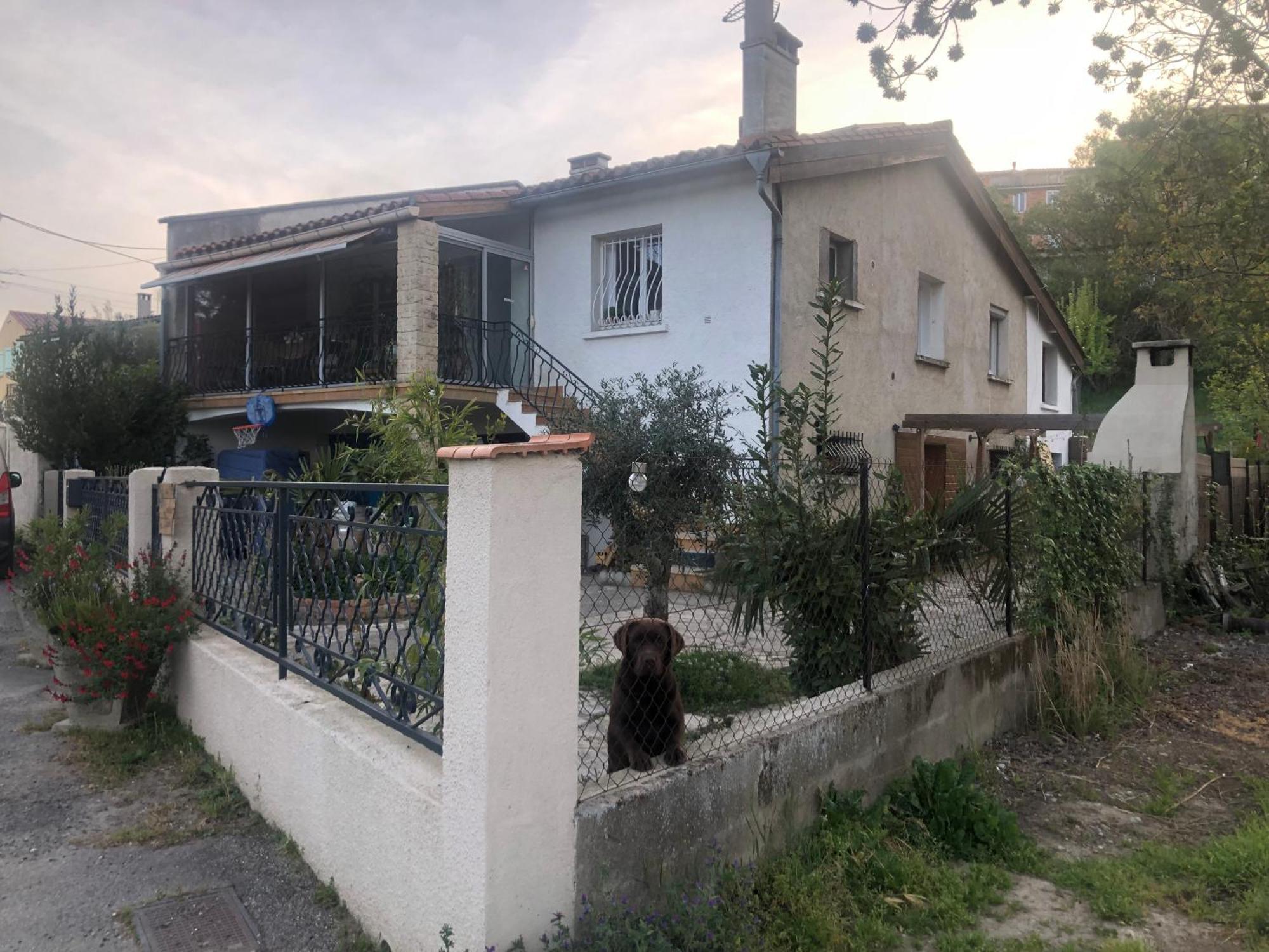 Apartamento Bienvenue « A L'Ombre Du Figuier » Pieusse Exterior foto