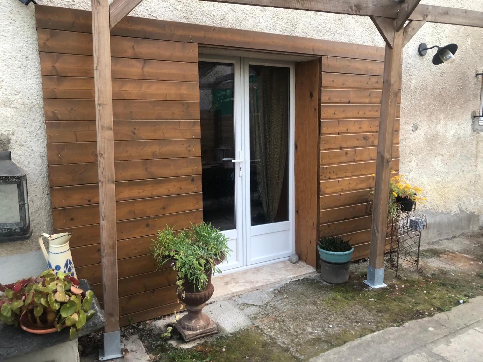 Apartamento Bienvenue « A L'Ombre Du Figuier » Pieusse Exterior foto